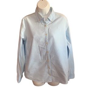 Vineyard Vines Shep & Ian Light blue ladies button down top